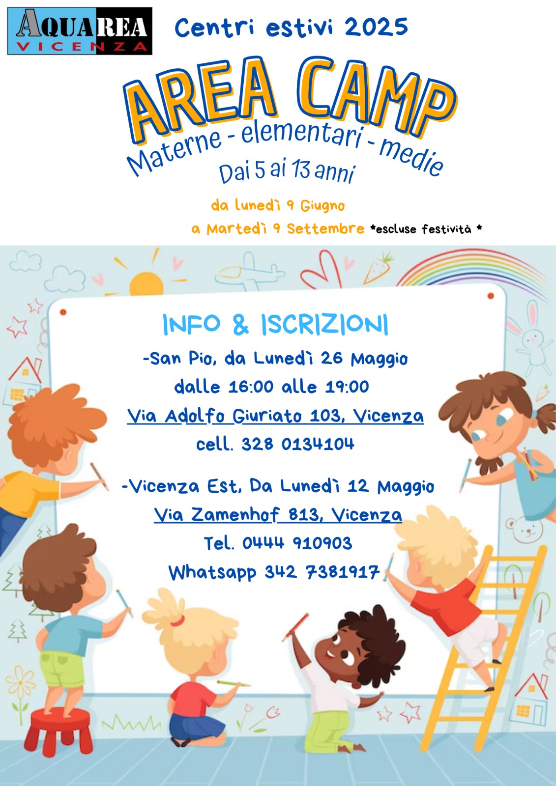 area camp vicenza